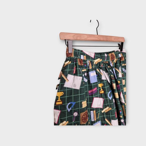 ModCloth Womens Head of the Class Skirt School Teacher Sm Whimsical Novelty - Picture 4 of 9
